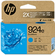 4K0U7NA HP 924e EvoMore Cyan Original High Capacity Ink Cartridge